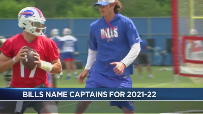 Bills name eight captains for the 2021 season