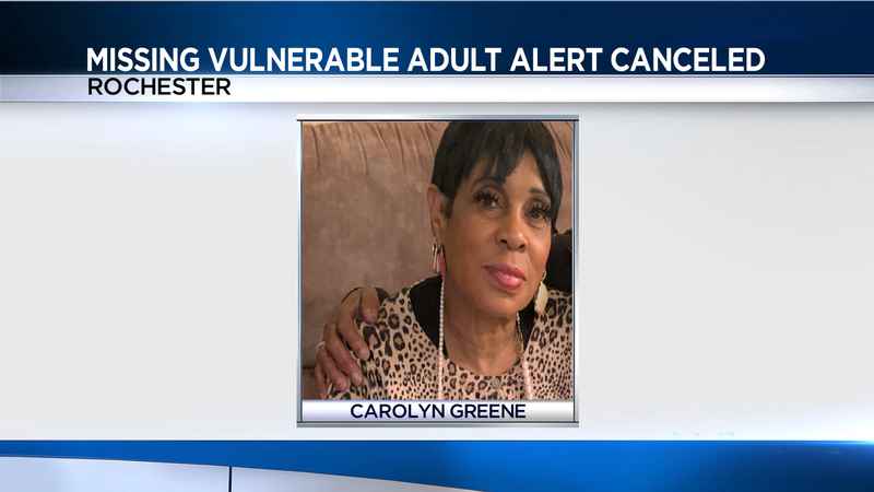 Missing Vulnerable Adult Found Safe 8229