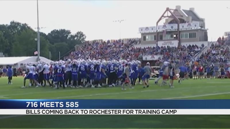 Bills looking to return to St. John Fisher for training camp in