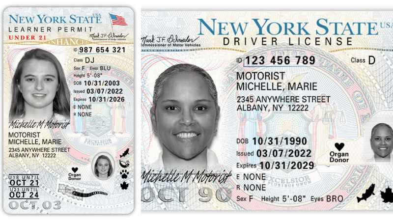 New Driver s Licenses And Non driver IDs Will Have Features To Prevent 