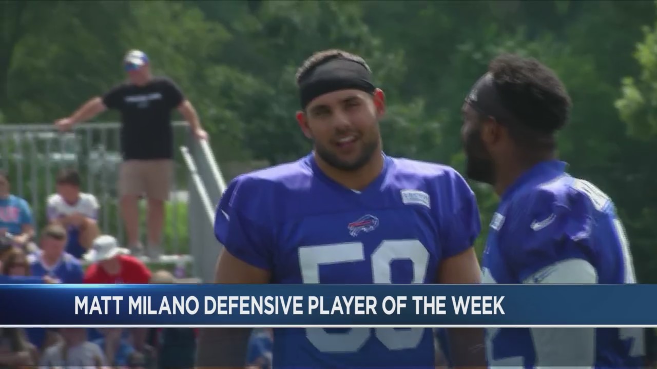 Matt Milano claims title of AFC Defensive Player of the Week