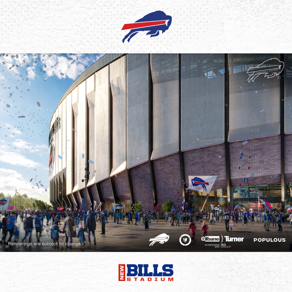 More renderings released of new Bills' stadium