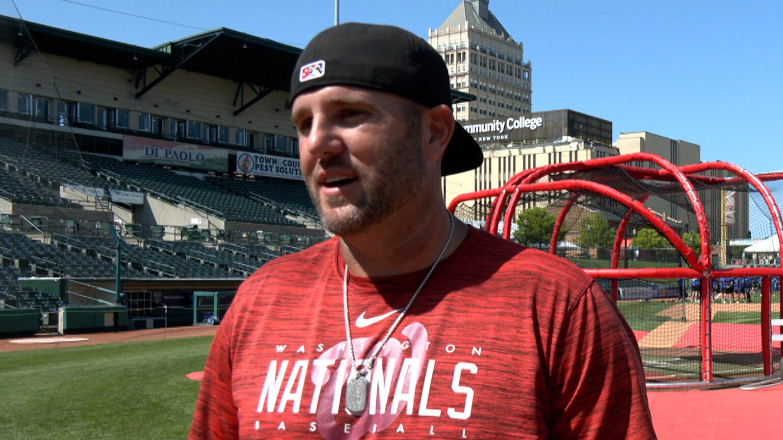 Rochester Red Wings Matt Adams balancing MLB journey with AAA leadership