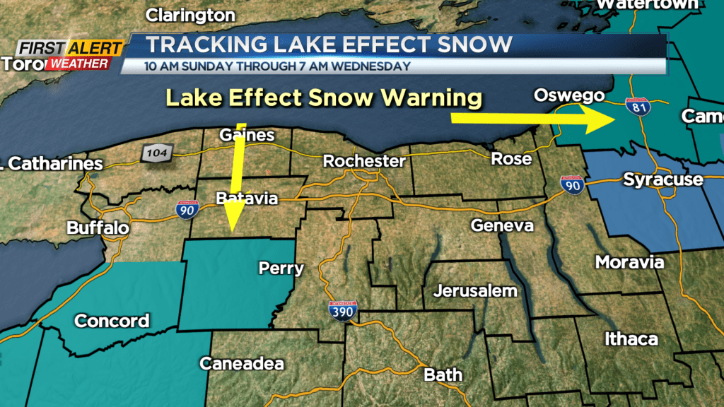 First Alert Weather First Shot Of Lake Effect Snow 3560