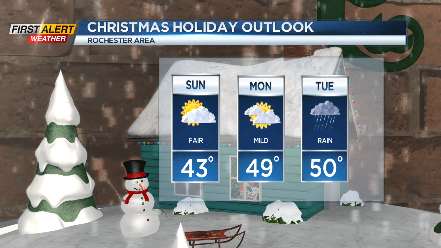 First Alert Weather: Cold To End The Week With A Warm Up For Christmas ...