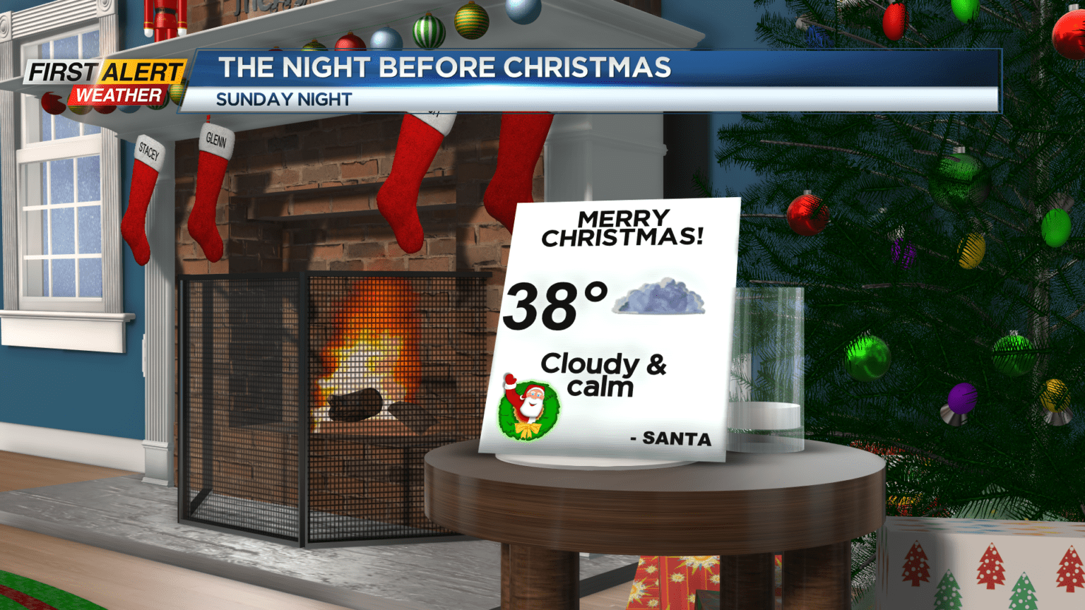 First Alert Weather: Saturday Showers Before A Drier, Milder Christmas ...