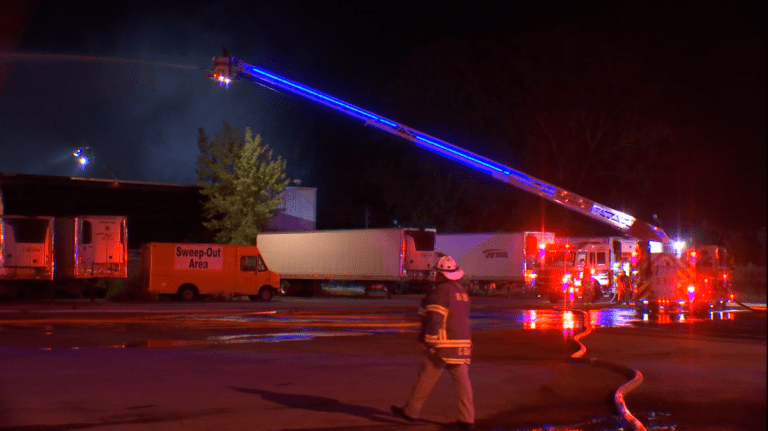 Crews battle fire at abandoned Brockport building - WHEC.com