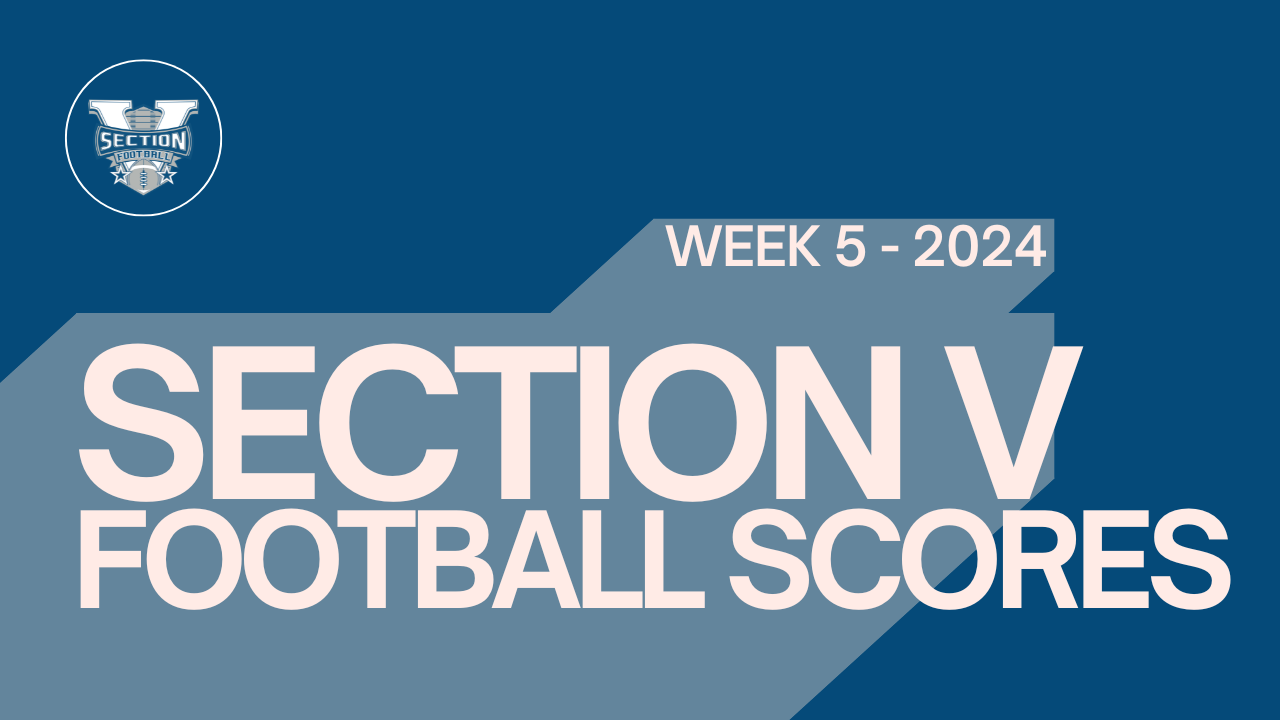 Section V Football Week 5 2024 Cover GFX