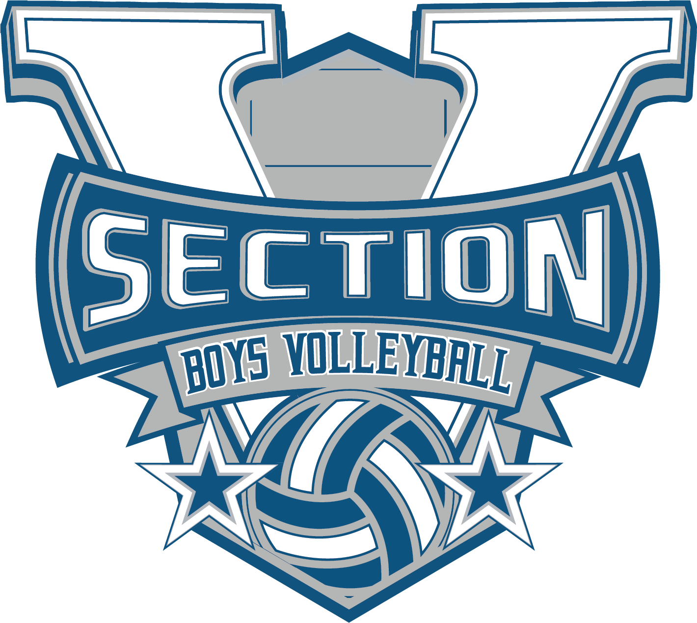 Section V Boy's Volleyball Logo