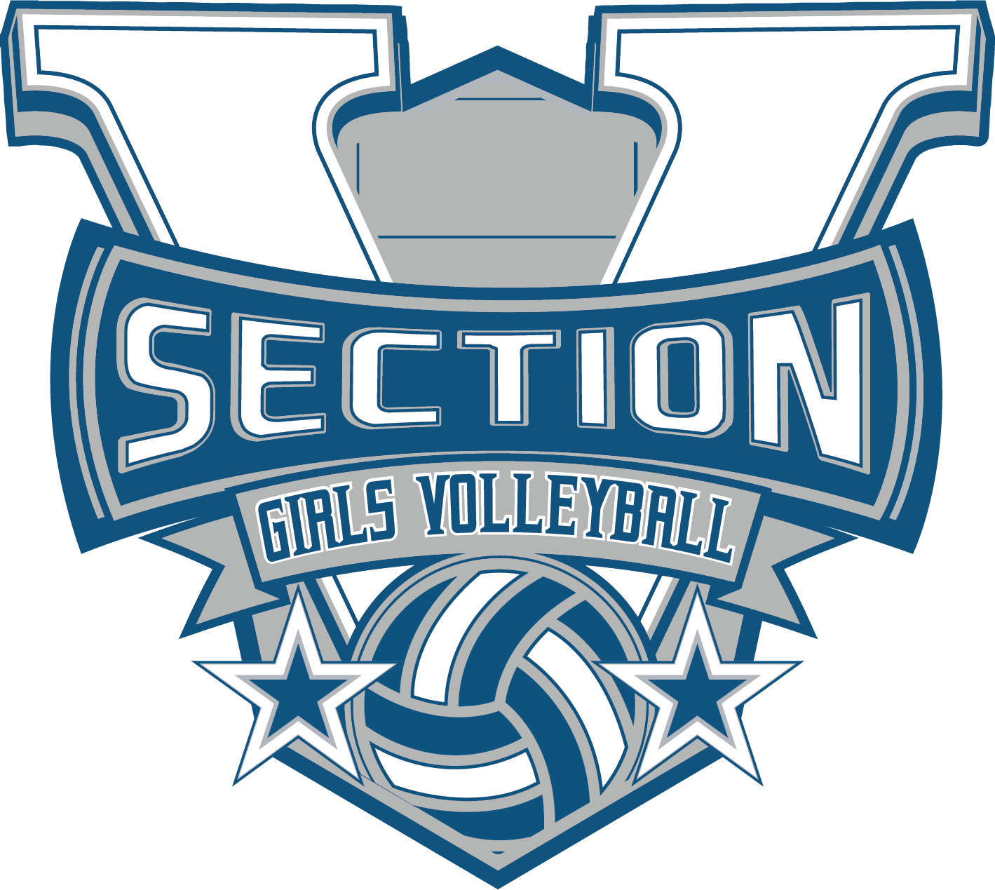 Section V Girl's Volleyball Logo