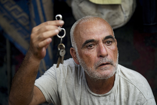 House keys have symbolic meaning for Gaza families who have been repeatedly displaced by the war