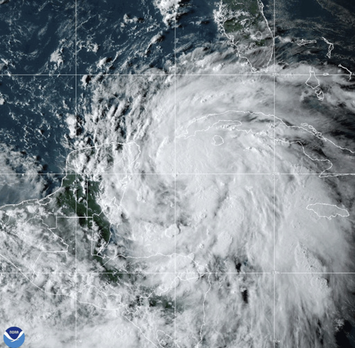 Helene a hurricane and is expected to intensify as it moves