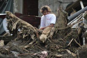 A Philippine Town In The Shadow Of A Volcano Is Hit By Landslides It ...