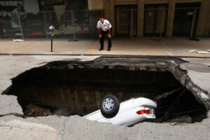 What To Know About Sinkholes After A Pennsylvania Woman May Have ...